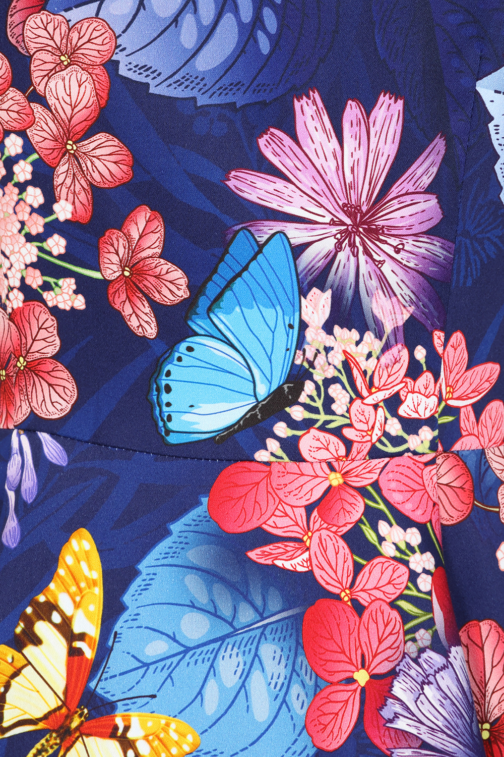 Midnight Garden Swing Dress